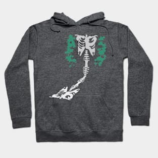 skeleton flag Hoodie